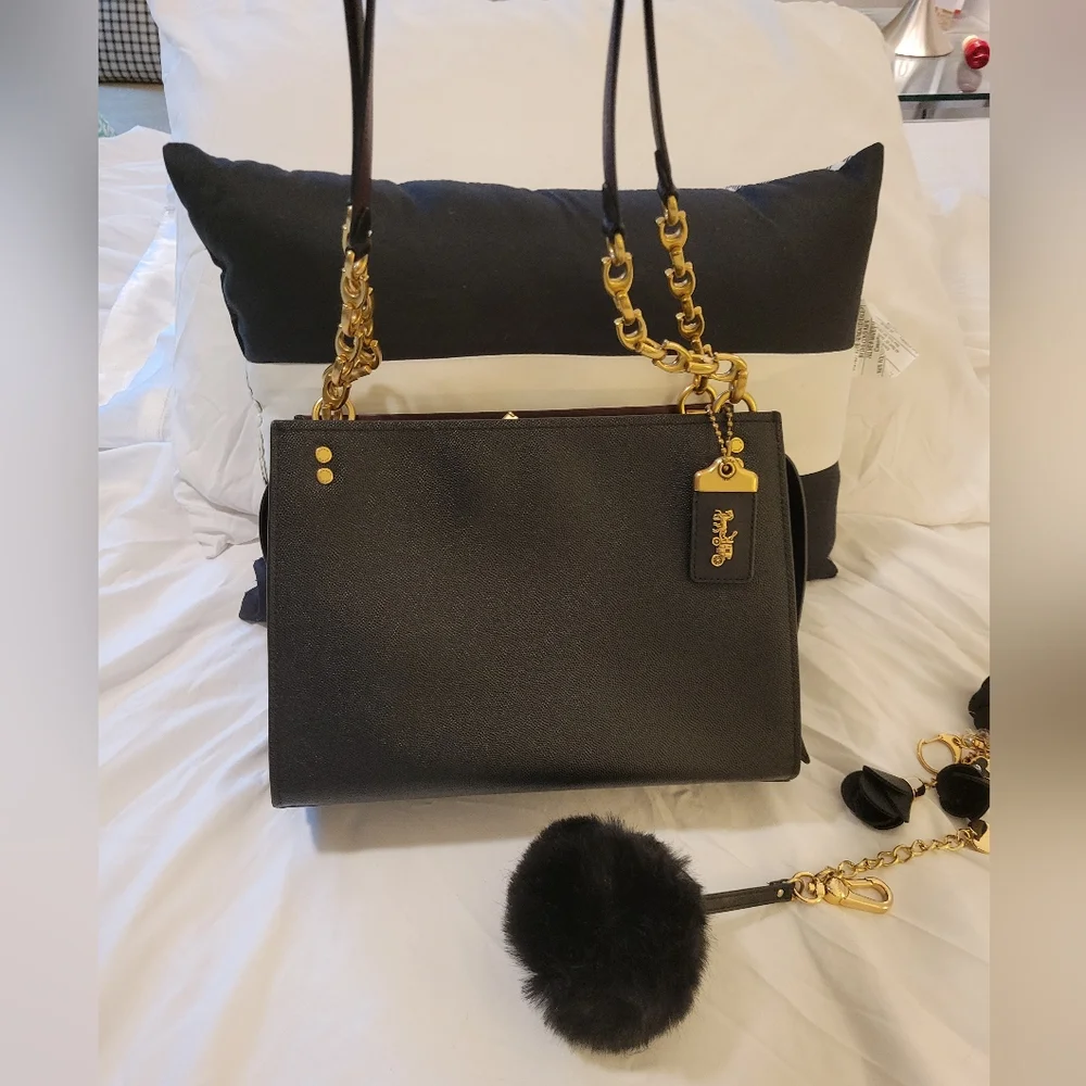 Coach Rogue 25 Shoulder Bag C Chain - Picture 3 of 12